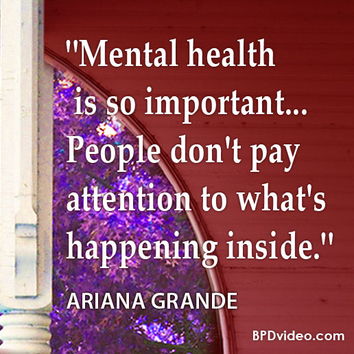 Ariana Grande - Mental health is so important people don't pay attention to what's happening inside